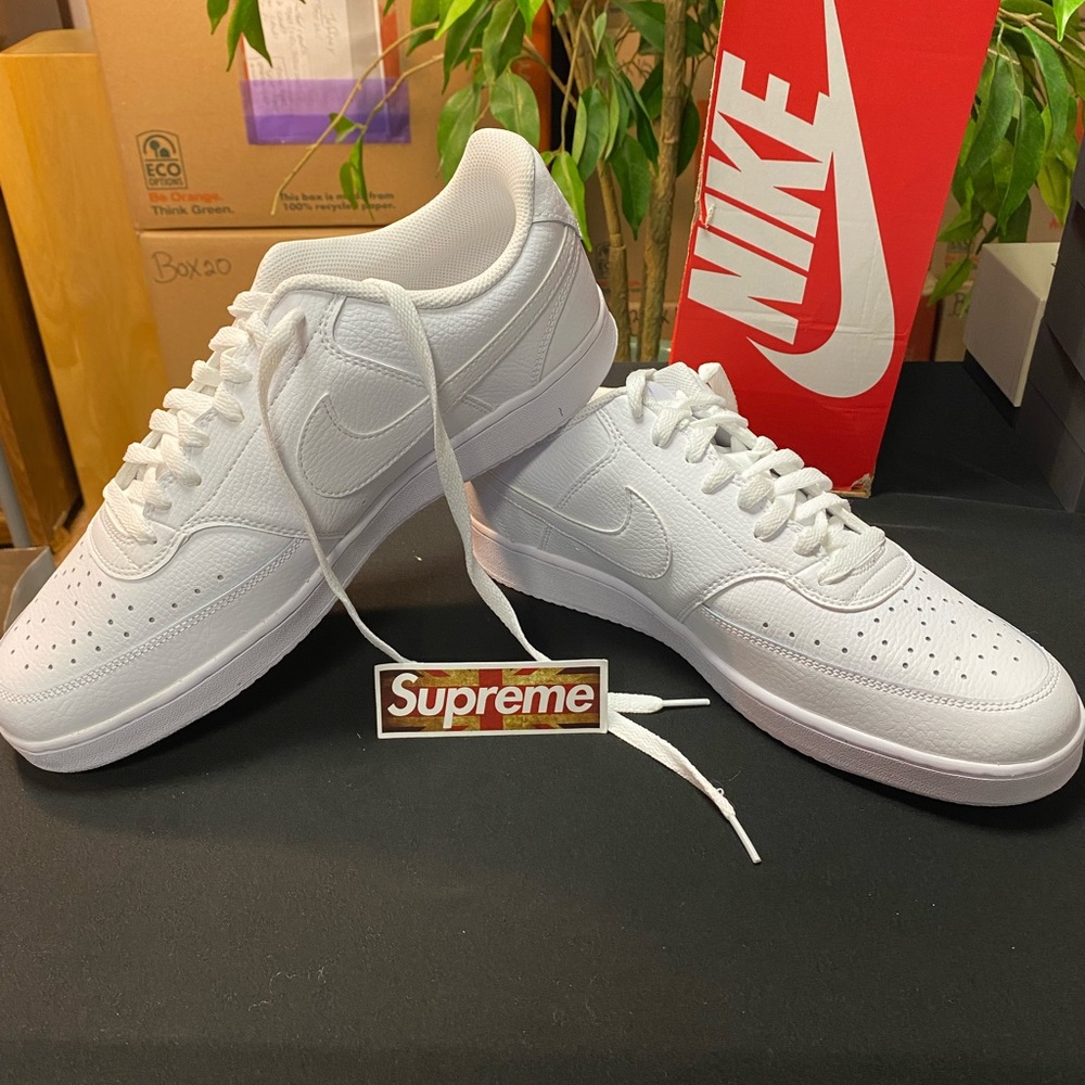 Brand New All White Mens Air Force 1s